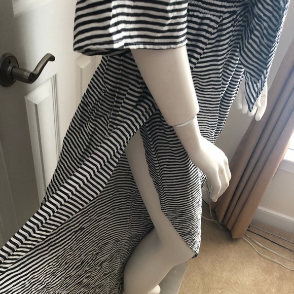 Etiquette Black & White stripped Jumpsuit - Picture 6 of 10